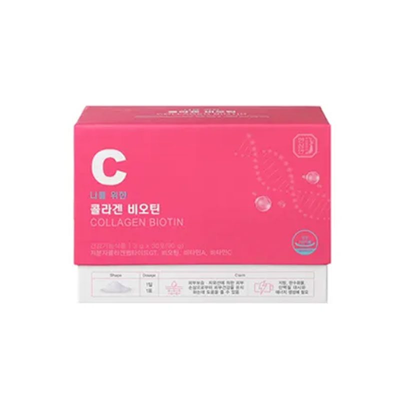 (한삼인)나를위한 콜라겐 비오틴 30포X1박스+쇼핑백5%쿠폰+구매 후 3천원 적립 2