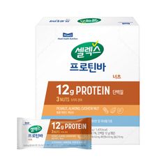 셀렉스 코어프로틴 단백질 너츠바 50g 6입 (6입 1박스)