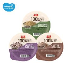 (로)양반 100밥 130g * 24개(A.흑미 B.현미 C.오미 택1)