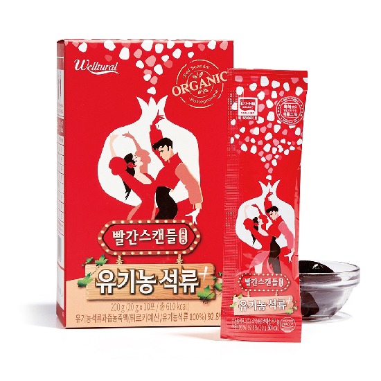 빨간스캔들 유기농석류 젤리 스틱 15박스(150포)
