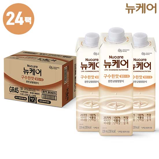 뉴케어 구수한맛 밸런스업 230ml 24팩구매 후 3천원 적립 2