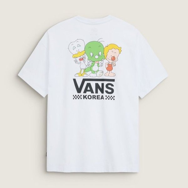 (유)브이에프코리아 [갤러리아] [공용] 둘리 코리아 크루 반소매 티셔츠 VN0012PVWHT [센터시티]