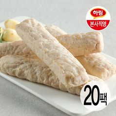 하림이닭 닭가슴살 리얼바 갈릭 80g 20팩