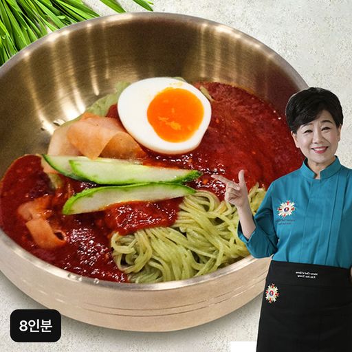 김선영의 새싹보리 비빔냉면 8인분(면 8팩+비빔소스 8팩)5%쿠폰+구매 후 3천원 적립