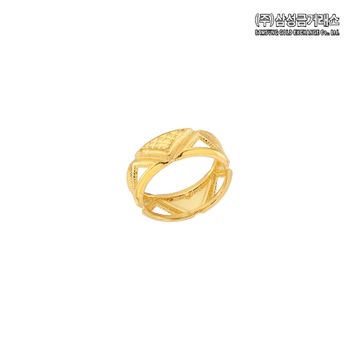 (주)삼성금거래소 삼성금거래소 24K 순금 트리아 반지 5.625g구매 후 3천원 적립