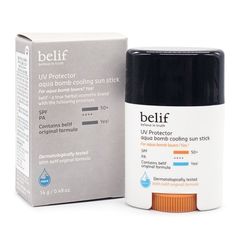 빌리프 UV 프로텍터 아쿠아 아쿠아 밤 쿨링 선스틱 14g