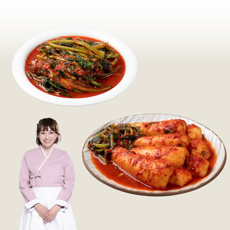 김치연구가 강미금의 별미김치 율무 열무김치 3kg+율무 총각김치 2kg5%쿠폰+구매 후 3천원 적립 2