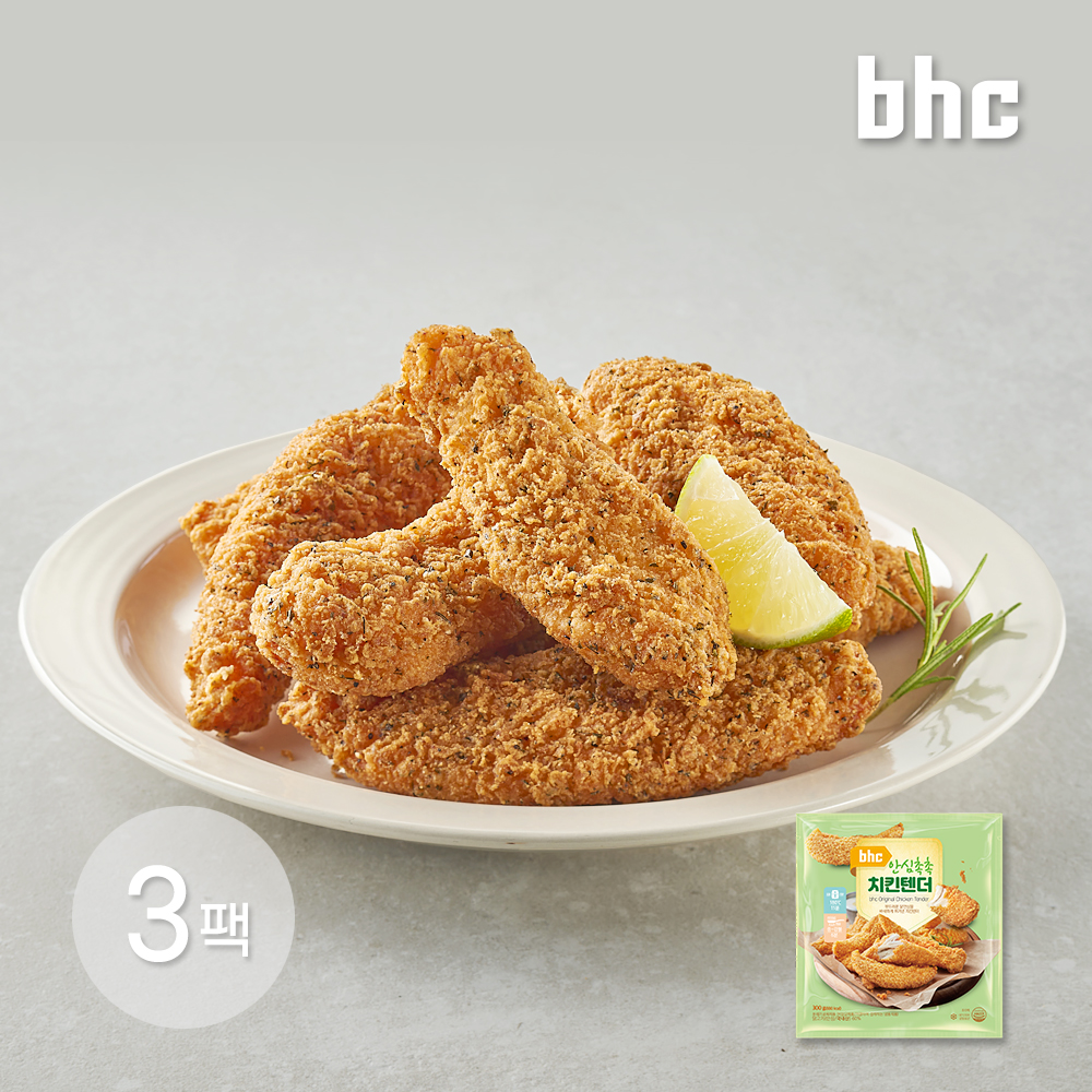 우일수산㈜ [BHC] 안심촉촉 치킨텐더 300g x 3 (900g)