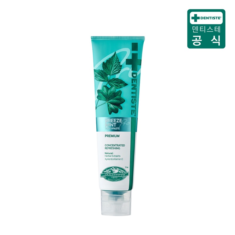 (최신상) 덴티스테 브리즈민트 프로(입냄새제거 불소치약) 180g구매 후 3천원 적립