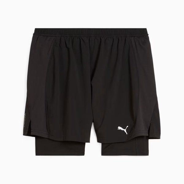 [갤러리아] 푸마(PUMA)남녀공용 반바지 런 벨로시티 2IN1 쇼츠 52725701/블랙