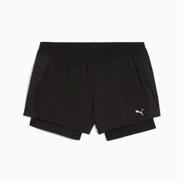 [갤러리아] 푸마(PUMA) 여성 레깅스 런 벨로시티 2IN1 3 쇼츠 52727001/블랙