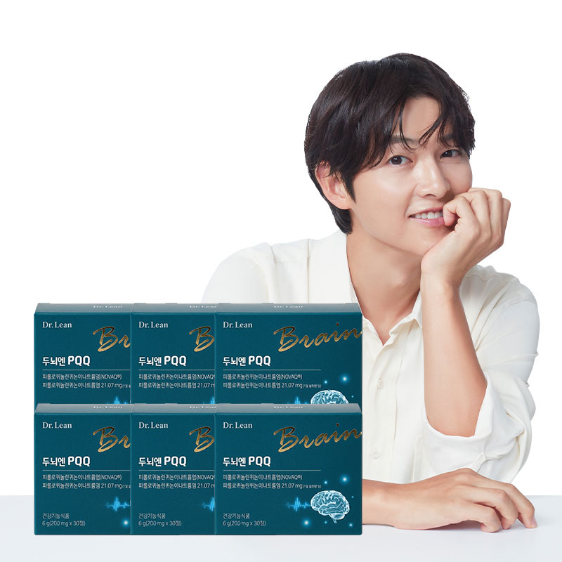 (두뇌건강최신소재)닥터린 두뇌엔 PQQ 6박스(6개월분)5%쿠폰+구매 후 3천원 적립 2