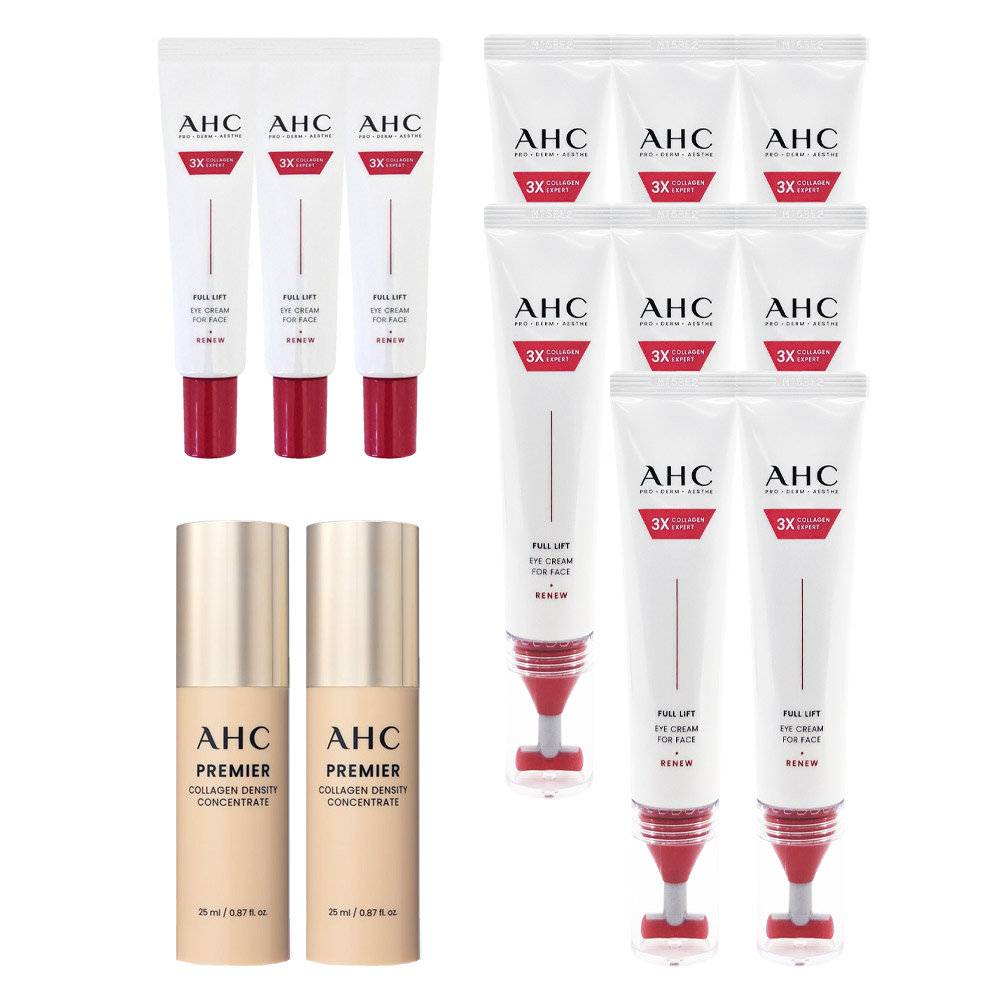 AHC 아이크림 시즌14 풀 리프트 T괄사 리프팅 40ml 8개+12ml 3개+컨센트레이트2