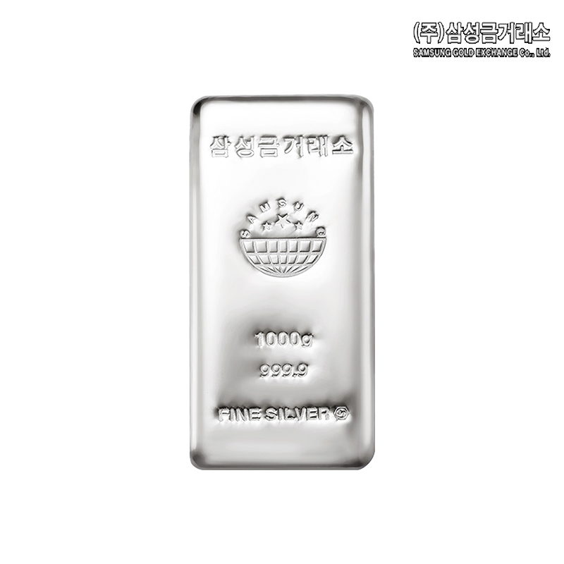 (주)삼성금거래소 실버바 1,000g5%쿠폰+구매 후 3천원 적립