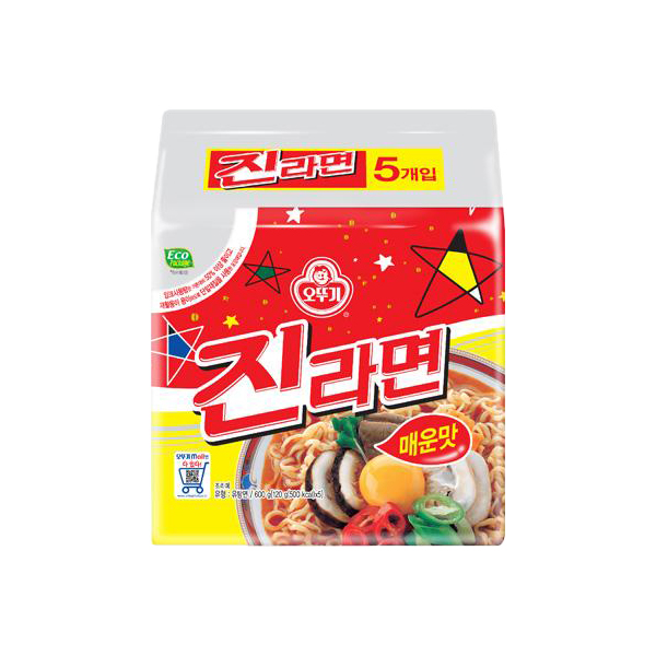 오뚜기 진라면 매운맛 40개u