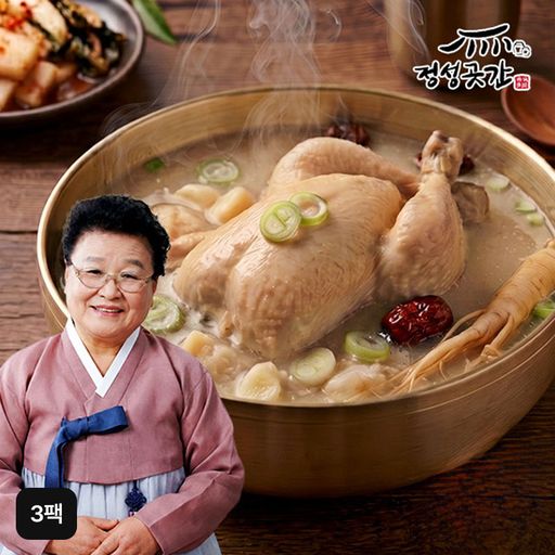 정성곳간 삼계탕 1.2kgX3팩5%쿠폰+구매 후 3천원 적립