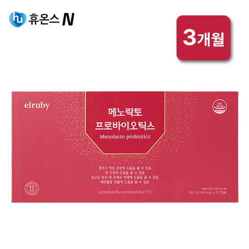 (주)휴온스엔 메노락토 프로바이오틱스 1박스/3개월분5%쿠폰+구매 후 3천원 적립