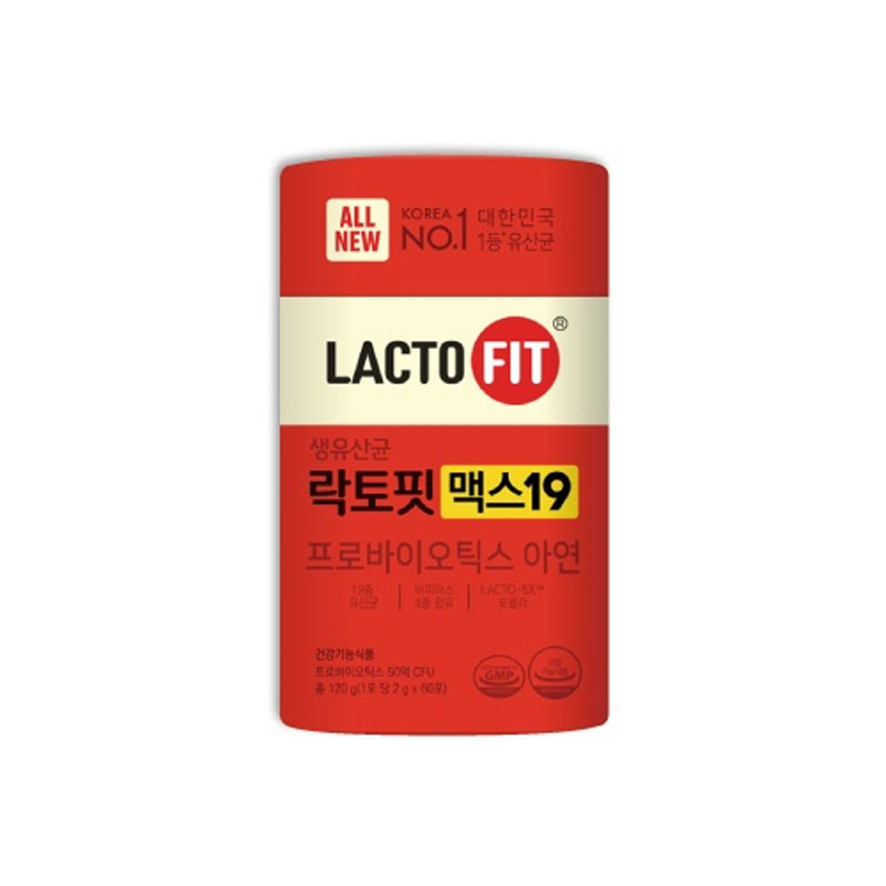 락토핏 맥스19 1통5%쿠폰+구매 후 3천원 적립 2