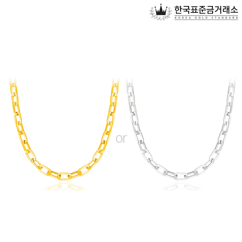 한국표준금거래소 실버 헬리오스 볼륨클립목걸이5%쿠폰+구매 후 3천원 적립