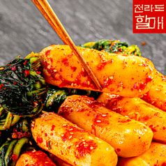 (핫딜)전라도할매 국내산 원재료 총각김치 5kg