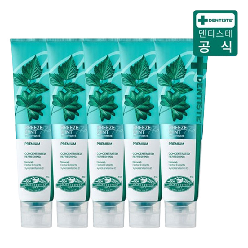 덴티스테 브리즈민트 프로(입냄새제거 불소치약) 180gX55%쿠폰+구매 후 3천원 적립