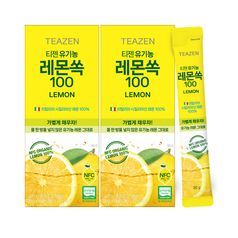 티젠 유기농 레몬쏙 14포x2박스 (NFC 유기농 레몬즙 100%)