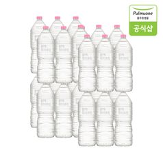 (플친) 풀무원 워터루틴 무라벨 생수 2L X 24병 외