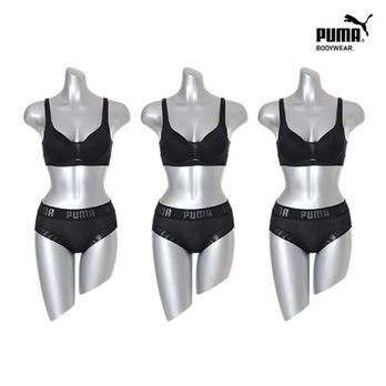 푸마 얼티밋 브라 6종 패키지(브라3종+팬티3종)(블랙3)5%쿠폰+구매 후 3천원 적립