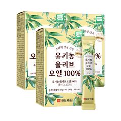 일양약품 유기농 올리브 오일 100% (10ml x 14포) 3박스
