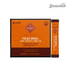 그레인랩 리얼 골드 발효효소 with 카무트® 브랜드 밀 50포 x 1박스