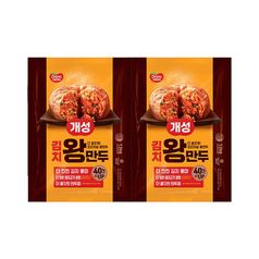 e동원 개성 김치 왕만두 1.2kg 2봉