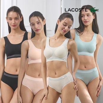 라코스테 울트라스트레치 썸머 스포츠 브라 팬티 4+4종5%쿠폰+구매 후 3천원 적립