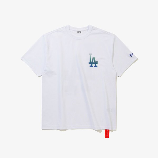 [갤러리아] [뉴에라] MLB LA 다저스 하프톤 티셔츠 화이트 15147538