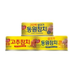 동원참치 라이트스탠다드 85g 60캔/고추참치/콘참치
