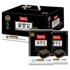 광천김 무조미 구운 곱창김 10봉 선물세트/구운김 전장김 생김