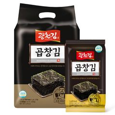 광천김 곱창김 도시락김 5g x 27봉 선물세트/비닐포장 구운김 조미김