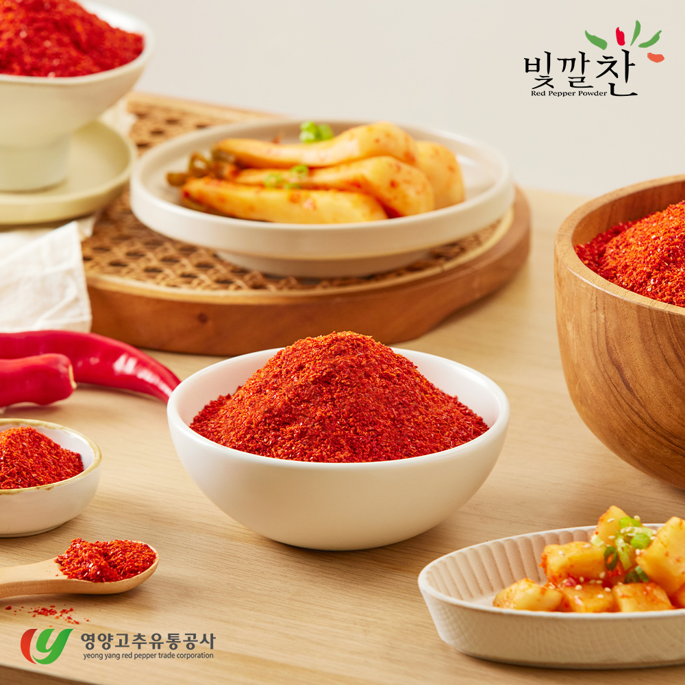햇 26년산 빛깔찬 고춧가루 4kg (500gX8봉)5%쿠폰+구매 후 3천원 적립 5
