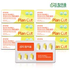 드림이음 혈당 케어 바나바잎 체지방 다이어트 카테킨 플랜컷 6박스 6개월분