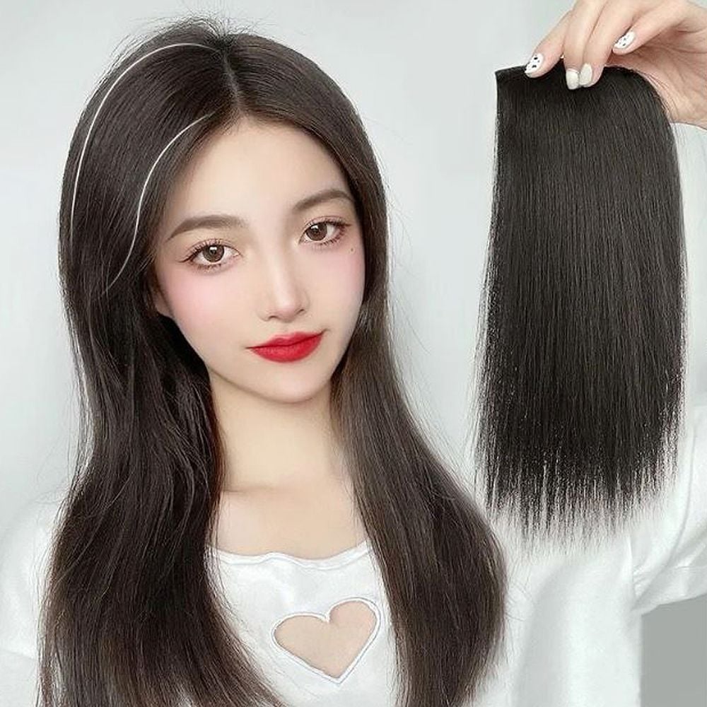 셀프옆머리헤어피스정수리볼륨똑딱이가발30cm [WE6CB96]