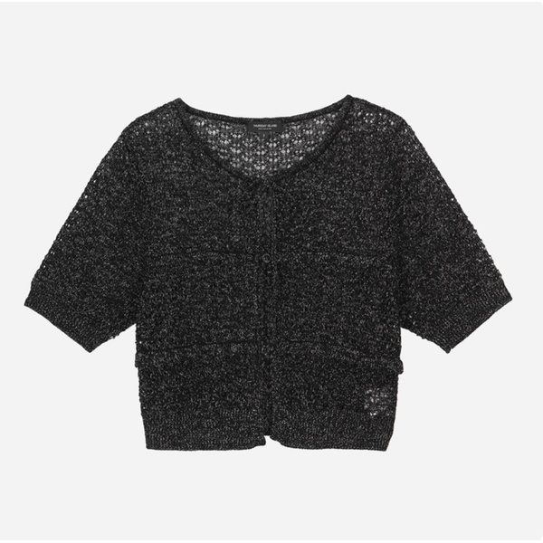 [갤러리아] [써스데이아일랜드]2026 S/S 하프 슬리브 라운드넥 가디건 (T264MCD248W)
