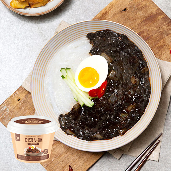 아리랑식품 똑똑한식단 곤약컵누들 사천짜장(통당/면150g+소스20g)