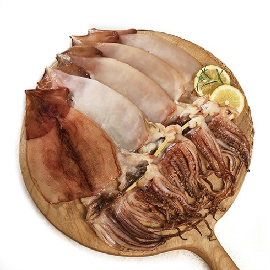 씨플러스 (팔)구룡포 해풍건조 반건조 오징어 70g 10마리(버터 2개+고추장 2개)