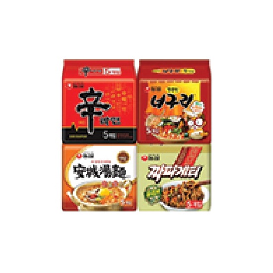 농심 (로)농심 라면 총 20봉 (신라면+안성탕면+너구리+짜파게티)