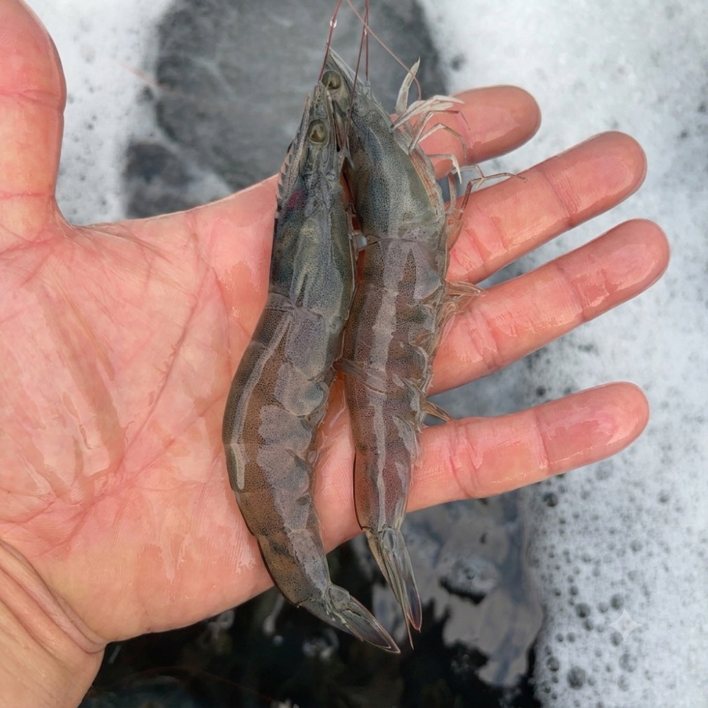성각농수산위탁업체 국내산 제철 활 힌다리새우 1kg 35미 내외