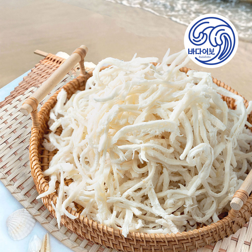 주식회사바다어보 국내가공 맛진미채 오징어채 상급 500g 1kg / 진미채 볶음 반찬 튀김 안주 요리
