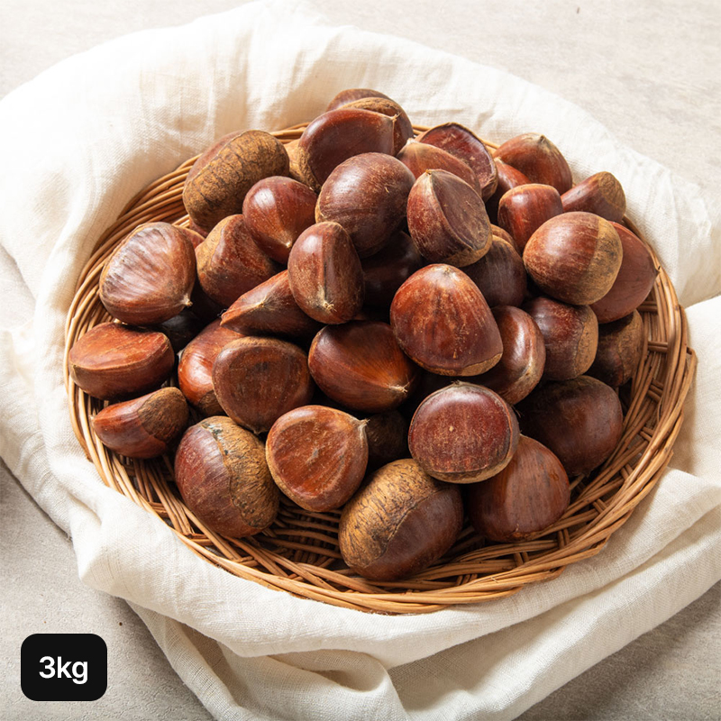 (특등급)햇 충남밤 1kg x 3망구매 후 3천원 적립