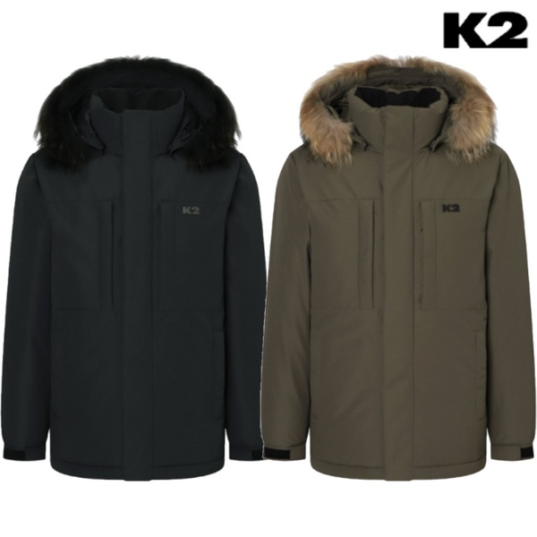 케이투코리아(주) [갤러리아] K2 남성 임페리움 FUR 야상 헤비 다운 KMW25593