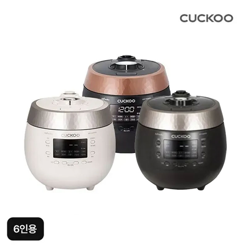 GuangdongEnaiterElectricalApplicancesCo.,Ltd 쿠쿠 블랙스톤 6인용(CRP-R0695FGW/FGB,R0625FBB)+로얄튜더 저압진공냄비5L+바이마르 3단찜기+매트리스케어서비스5%쿠폰+구매 후 3천원 적립