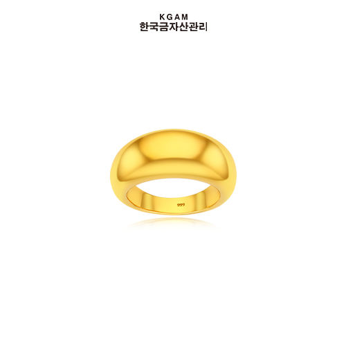 [한국금자산관리] KGAM 24K 순금 빅볼륨 반지5%쿠폰+구매 후 3천원 적립 2