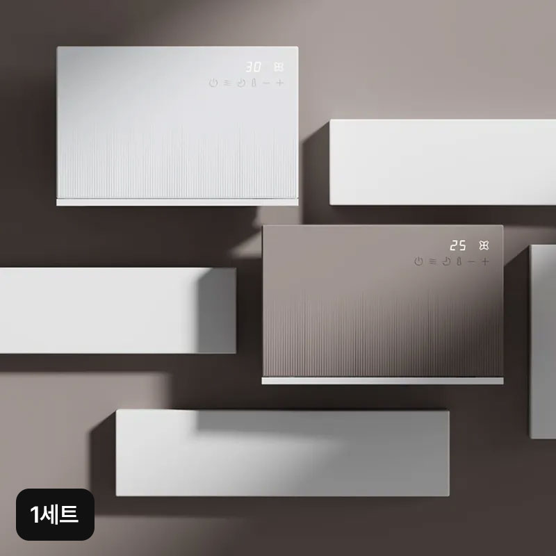 [AirmateElectrical(Shenzhen)Co.,Ltd.]1세트 한일전기 스퀘어 욕실용 온풍기